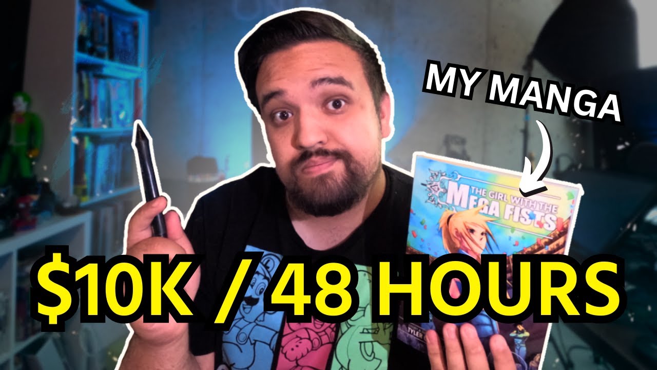 How I Make Money As A Full-Time Manga Artist