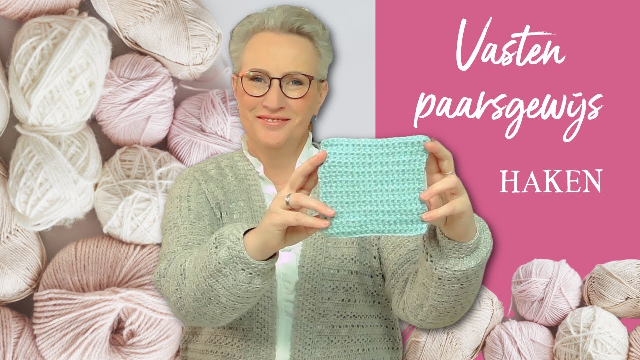 Vaste paarsgewijs gehaakt