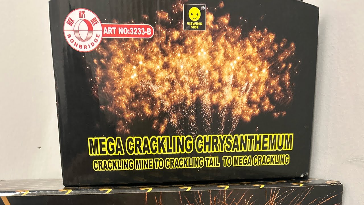 Bonbridge / Broekhoff - Mega Crackling chrysanthemum 25 shots 