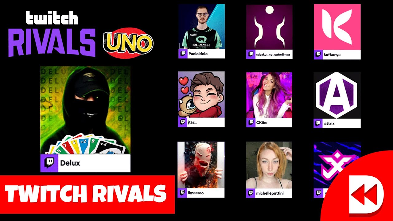 TWITCH RIVALS DI UNO!Delux POV