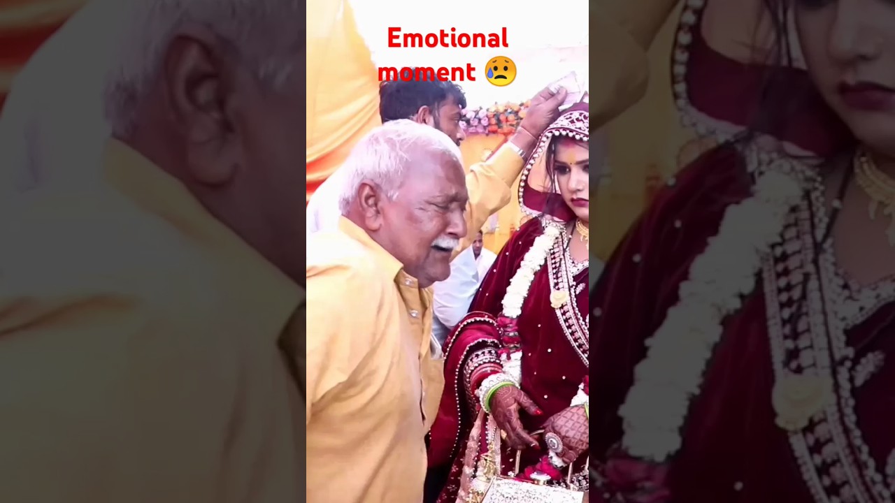 beti ki emotional vidai  💔😭💔😭 😥🙏share plz 🙏🙏#weedings#birdesgoals#emotional#couple