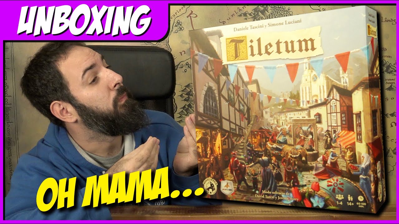 NUEVO juego de la ESCUELA ITALIANA!!! UNBOXING de TILETUM