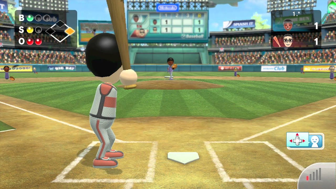 Wii Sports Club - Baseball: Online Game