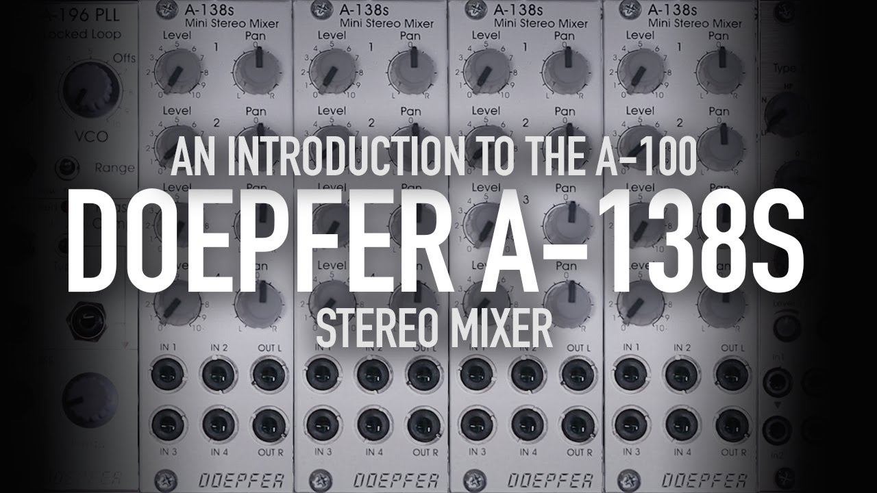 Стереомикшер Doepfer A-138S