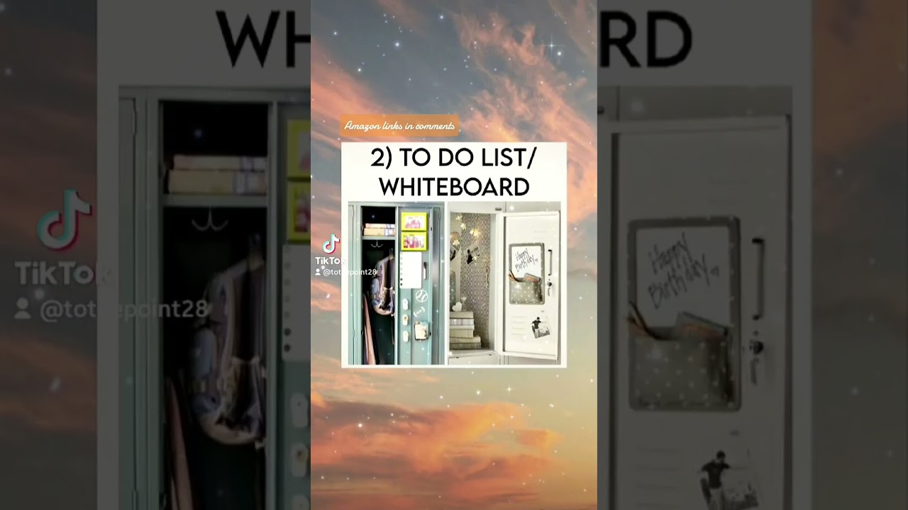 HOW TO GLOW UP YOUR LOCKER #aesthetic #school #teen #locker #glowup #kpop #roomdecor #roommakeover