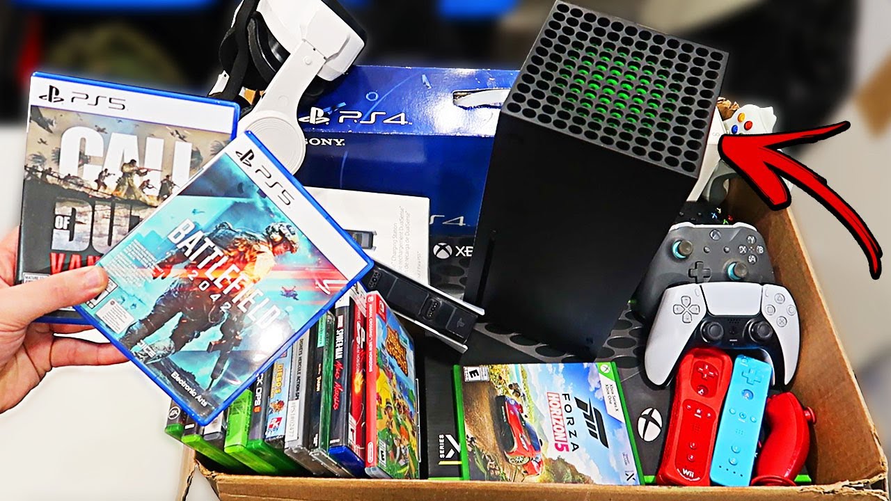 FOUND XBOX SERIES X!! GAMESTOP DUMPSTER DIVING JACKPOT!! PS5 BATTLEFIELD 2042, COD VANGUARD & FH5!!