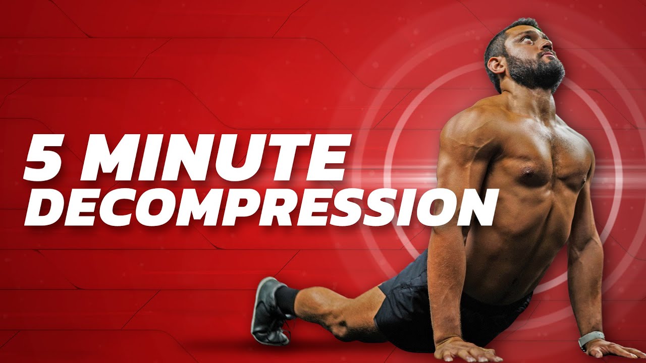 5 Minute Decompression Workout (FOLLOW ALONG)