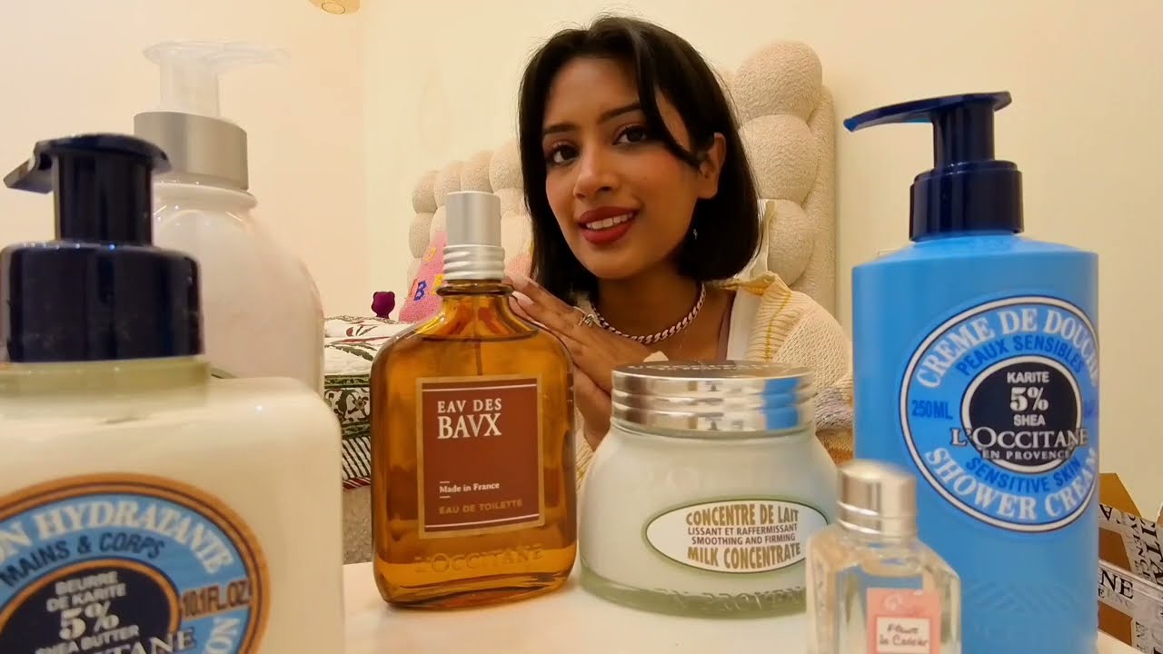 UNBOXING Rs.25000 worth L'OCCITANE Package 😯💛💰 Almond range, Shea range 