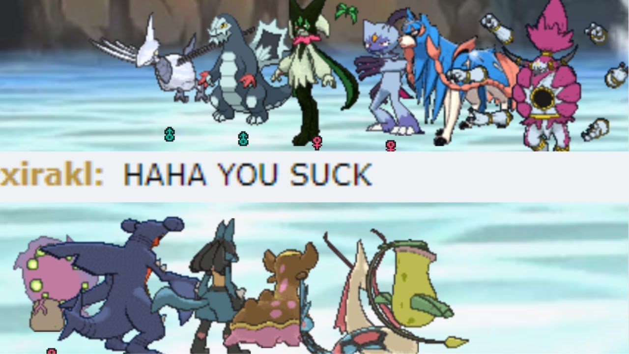 USING CYNTHIA'S POKEMON TEAM | POKEMON SHOWDOWN