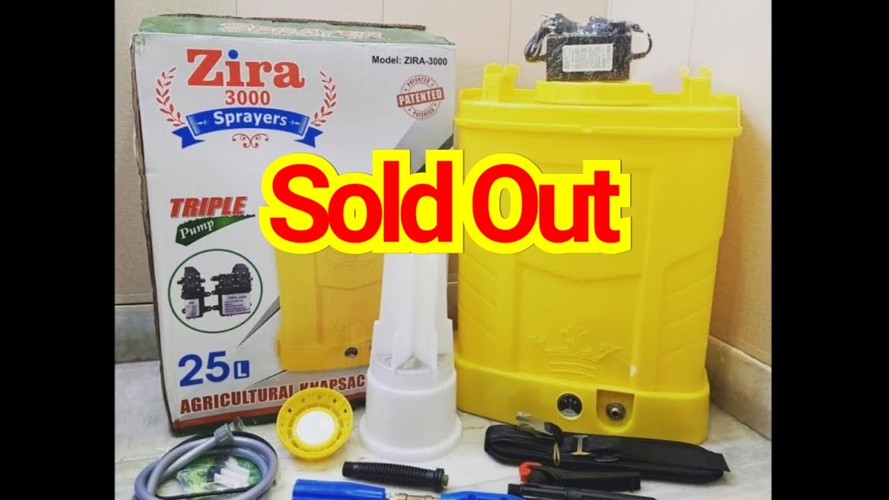 (Sold Out) First Time in India - Unboxing New Tripple Motor Sprayer Whatsapp 8708124453 #ftc