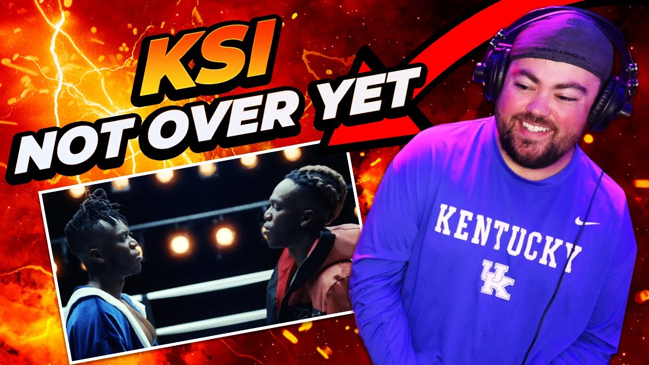 РЕАКЦИЯ РЭПЕРА НА KSI - Not Over Yet (feat. Tom Grennan) [Официальный клип]