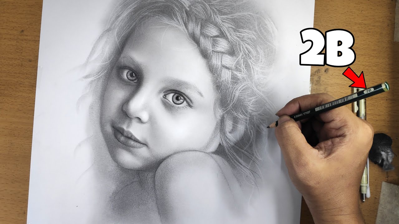 best pencil for drawing portraits? (2B)