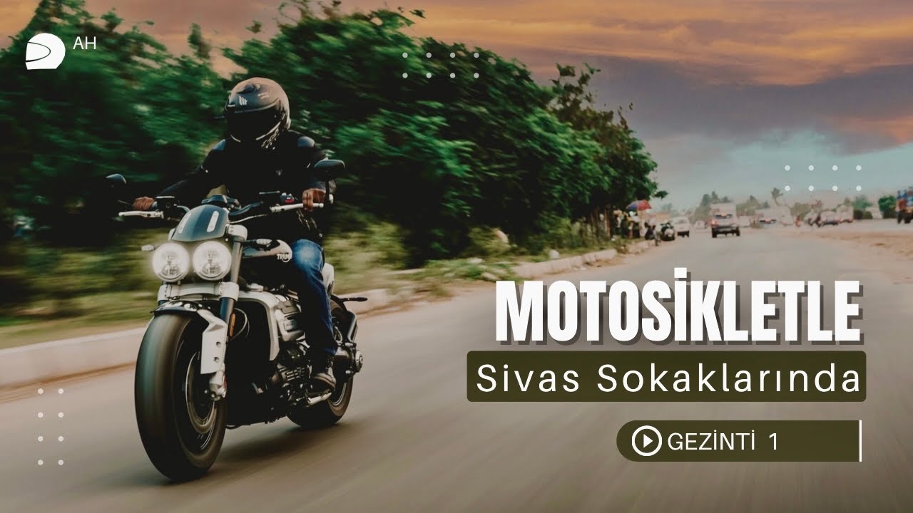 MOTOSİKLETLE SİVAS SOKAKLARI -1