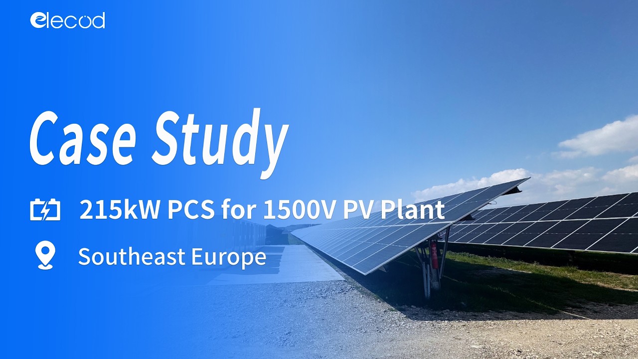2MW / 4MWh Outdoor BESS Cabinets Solution for 1500V PV Plant