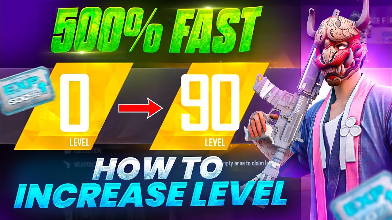 HOW TO LEVEL UP 10x FAST ☠️🔥 || HOW TO INCREASE LEVEL IN FREE FIRE || FIREEYES GAMING