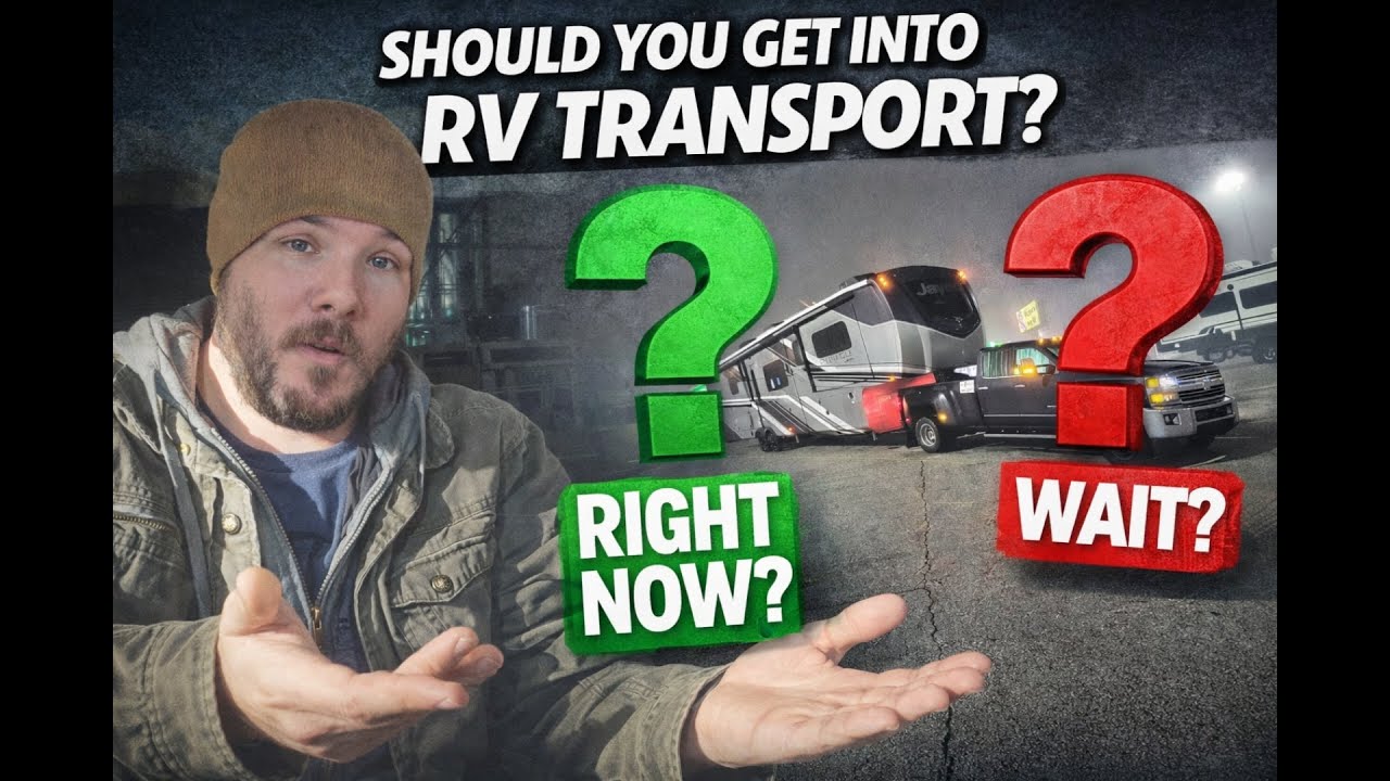 RV Transport. Is the time right to get in or wait? #rvtransport #campercartel #silverado3500hd #fafo