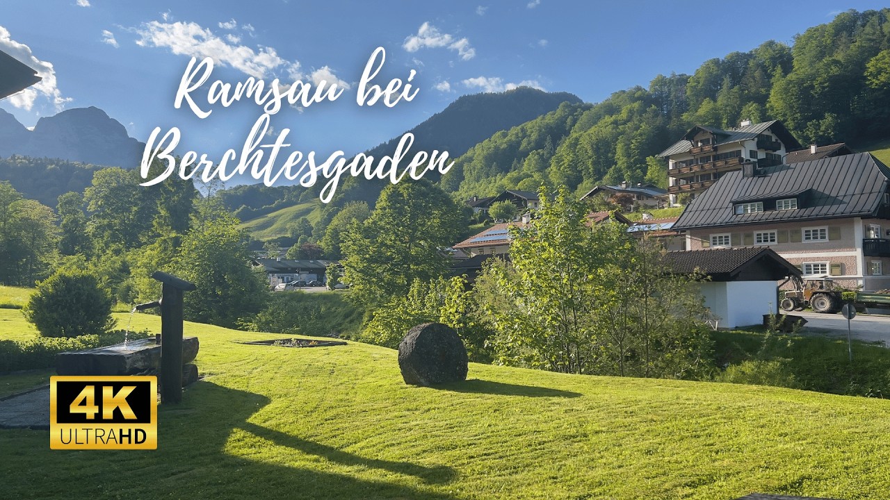 Peaceful Spring Walk in Ramsau bei Berchtesgaden – Alpine Calm in Bavaria | 4K
