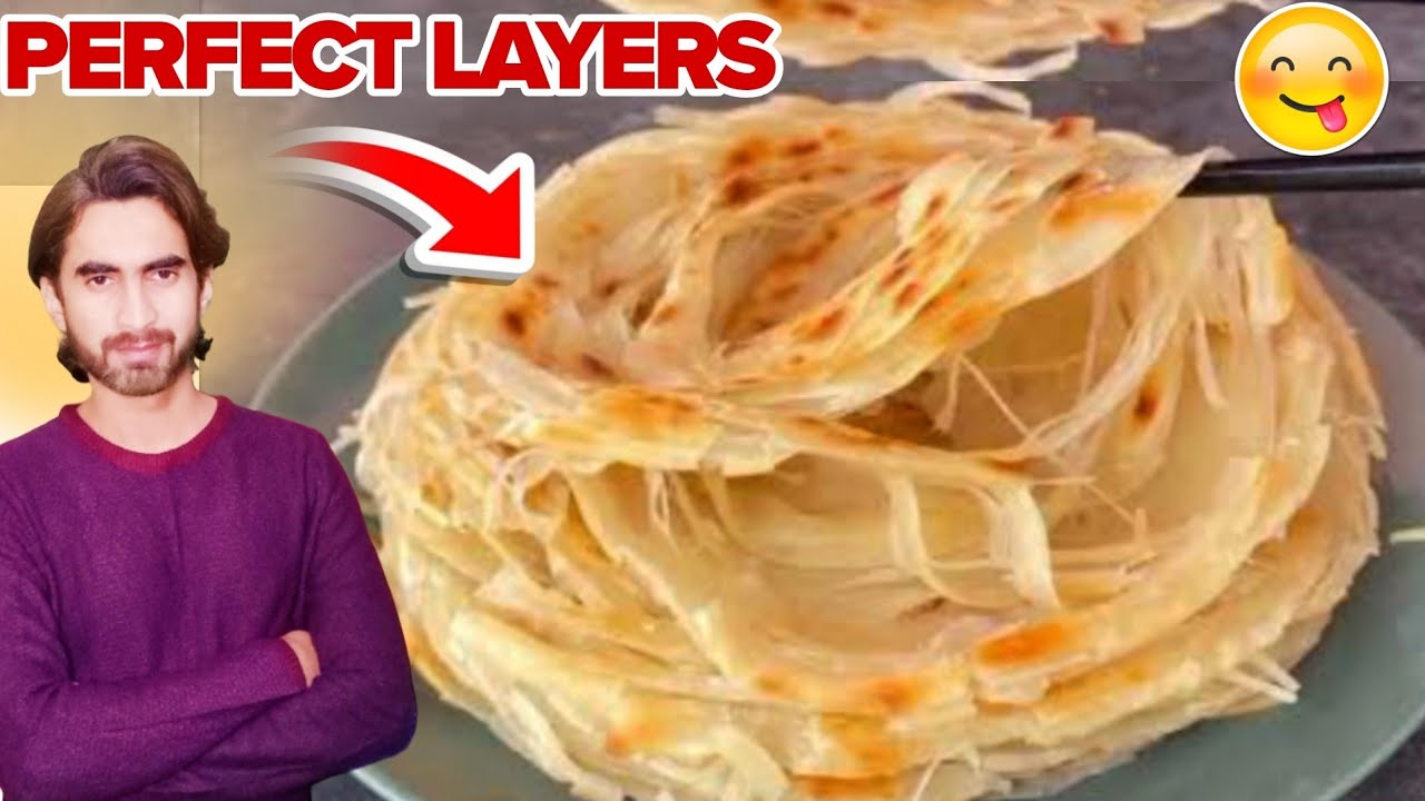 Unique Stuffed Paratha recipe | Crispy & Flaky Lachha Paratha | لچھا پراٹھا ریسپی