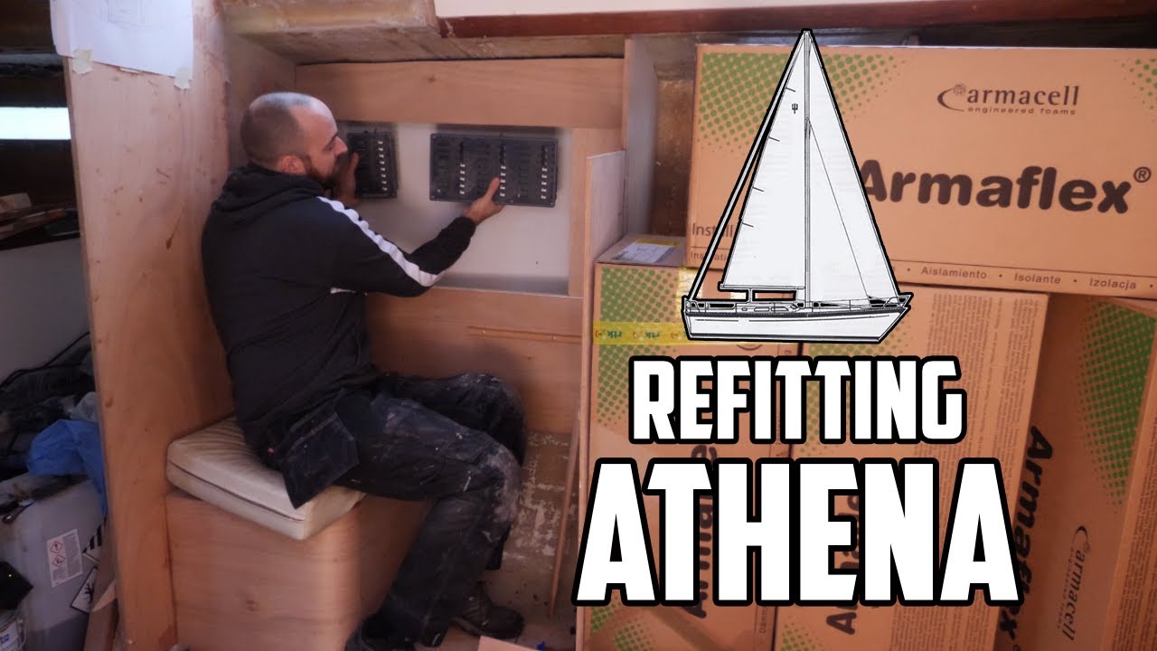 Sail Life - New nav station part 2 (Armaflex insulation) - DIY sailboat restoration