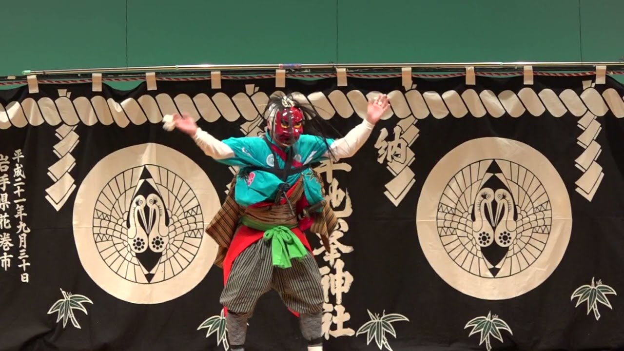早池峰神楽　岳神楽（2025年岩手町郷土芸能発表会 特別出演）