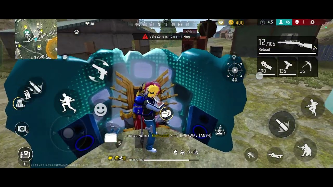 Playing 2 games of br ranked match