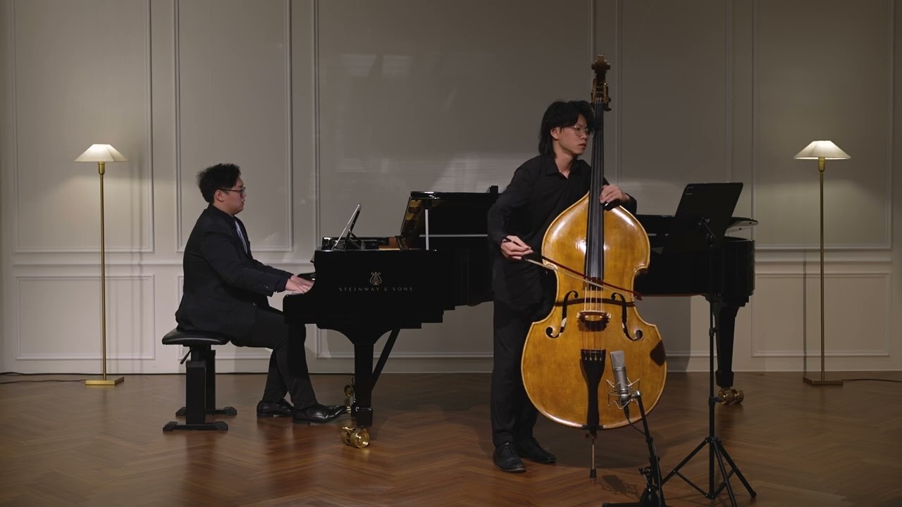 Rachmaninoff Cello Sonata in G Minor, Op.19 Mov.3  Contrabass: Zichen Zhang Piano: Zhiqian lv