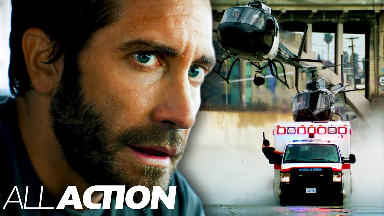 Cops Chase The Hijacked Ambulance | Ambulance (2022) | All Action