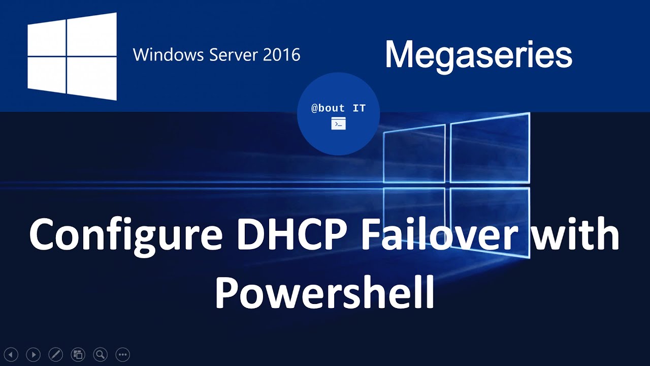 Configure DHCP Failover on Windows Server 2016 Core with Powershell