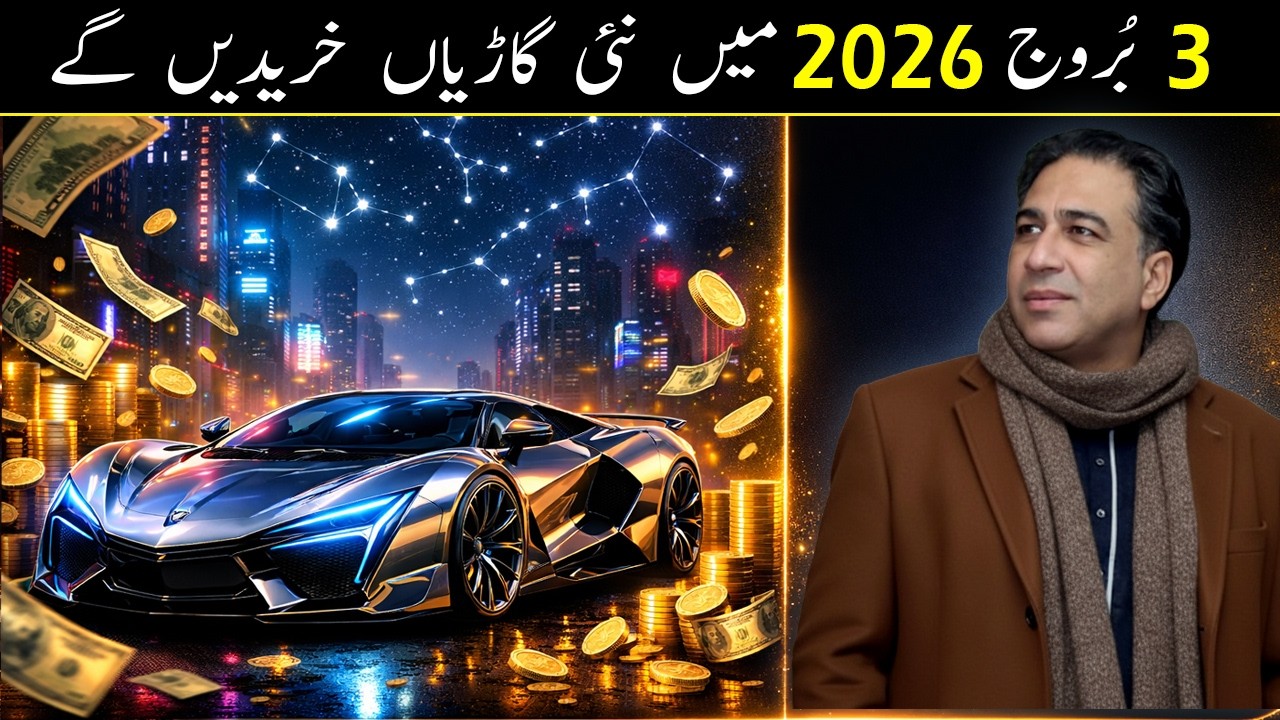 3 Zodiac Signs Buying Luxury Cars in 2026 | Astrologer Haider Jafri