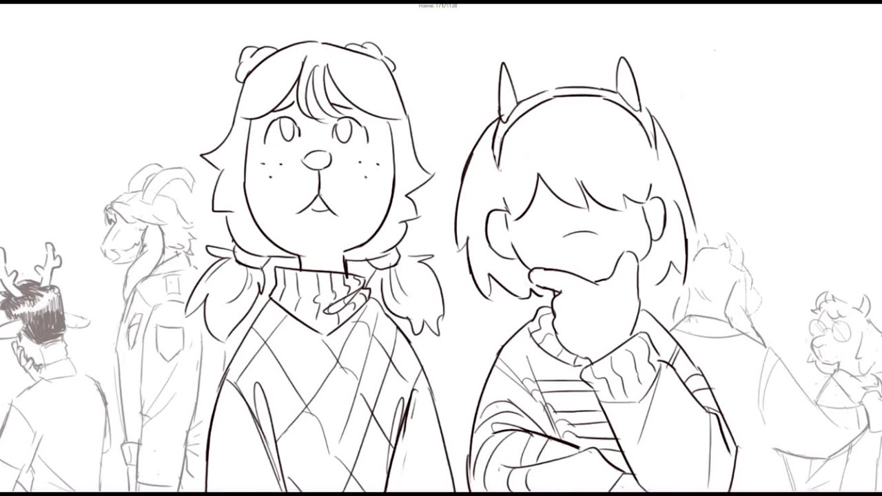 Have you seen my sister december? (Unfinished Deltarune animatic)