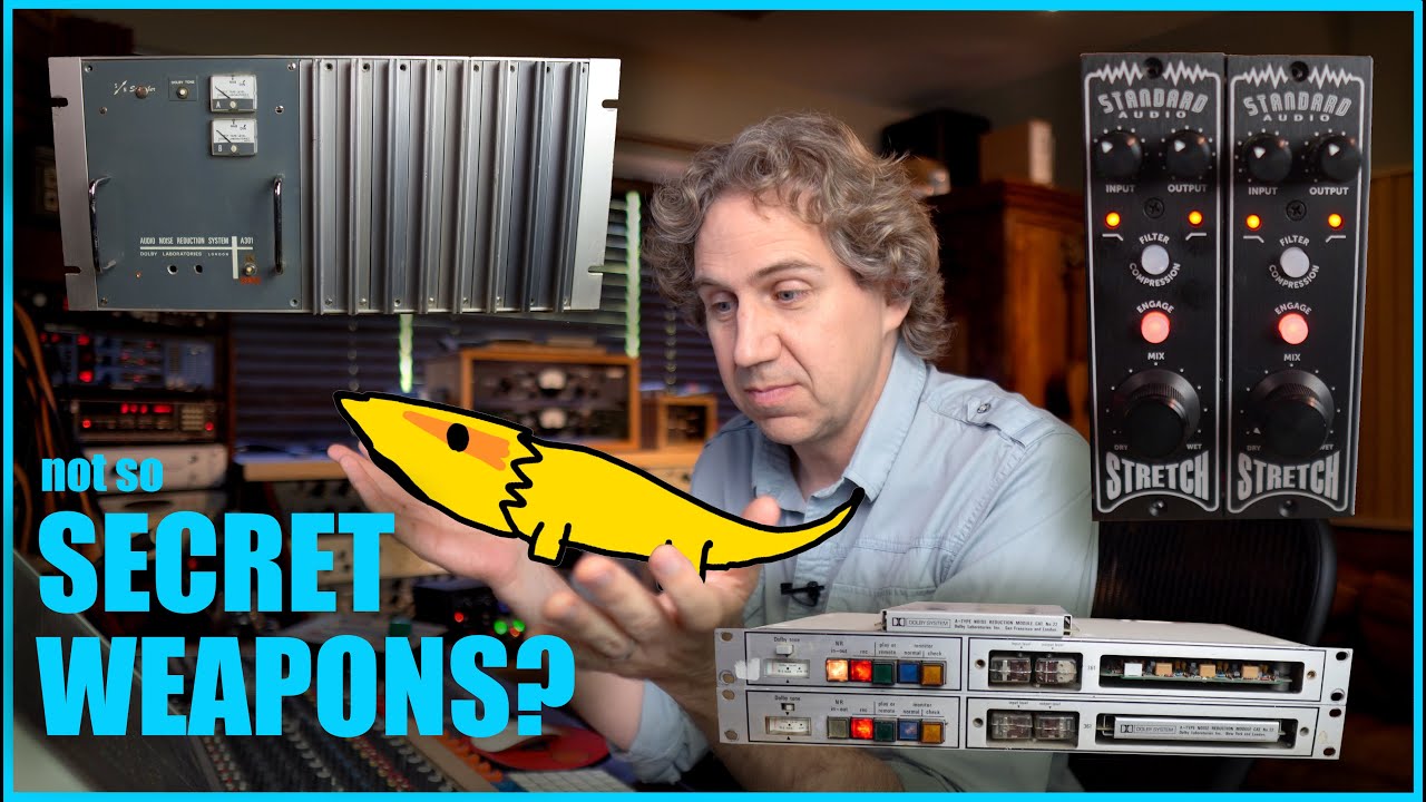 Exploring the DOLBY A Trick with the Dolby A301, Dolby 361 and Standard Audio Stretch