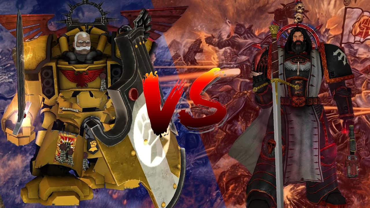 DoW Unification Mod: Imperial Fists vs Fallen Angels | Survival Mode | Insane Difficulty