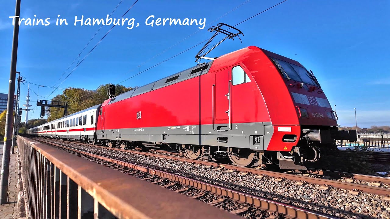 Trains in Hamburg, Germany - S-Bahn, U-Bahn, ICE & DB Regio - October 2024