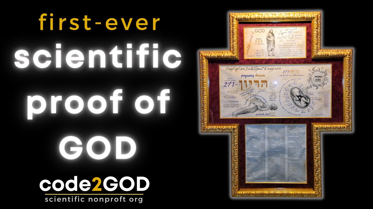 code2GOD  (SCIENTIFIC NONPROFIT ORG)  FIRST-EVER SCIENTIFIC PROOF OF GOD + WORLD'S MOST VALUABLE ART