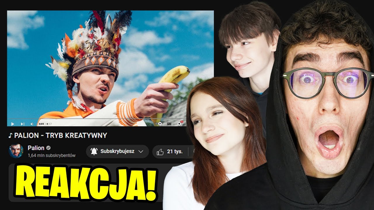 REAKCJA MOJA i RODZEŃSTWA na PALION - TRYB KREATYWNY!