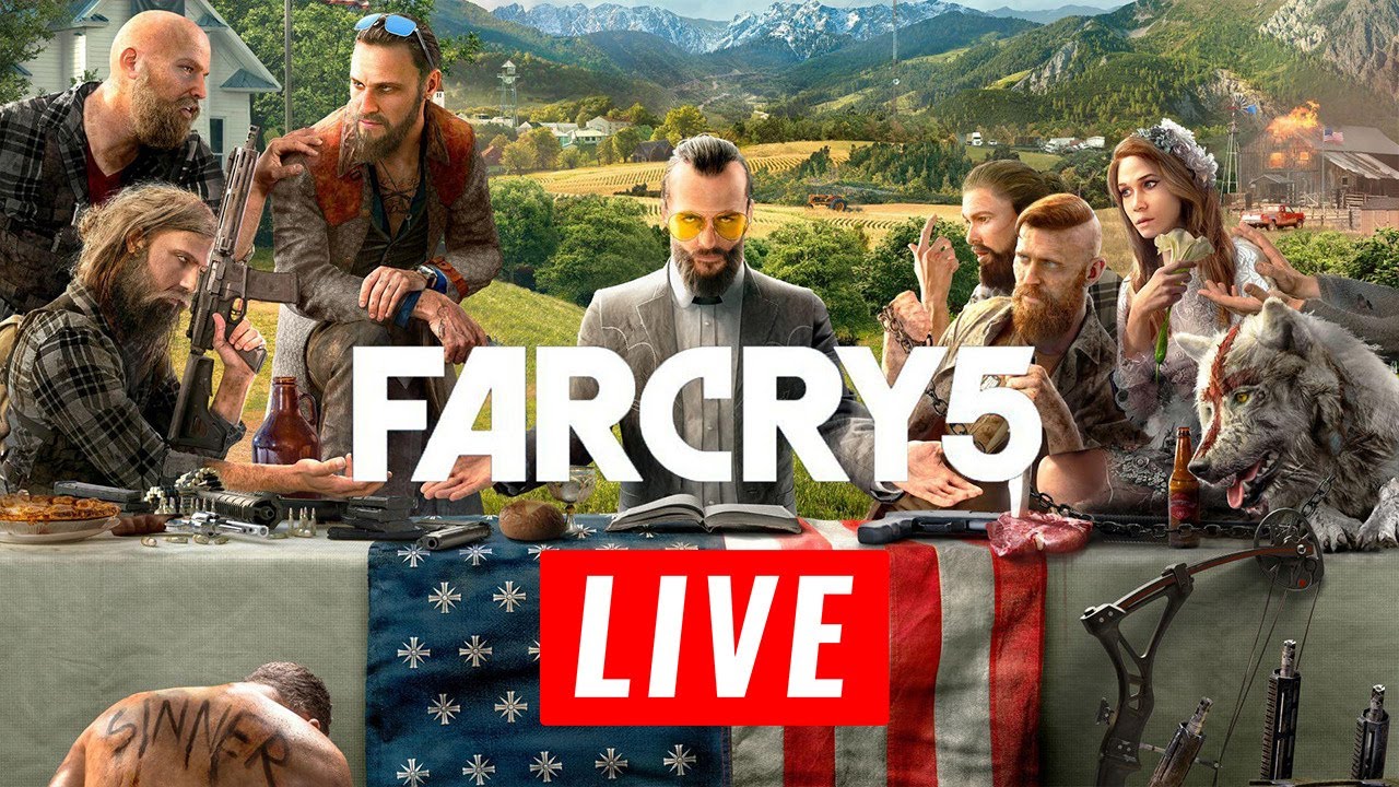 Far Cry 5 Live - සීඩ් පවුලේ භීෂණය