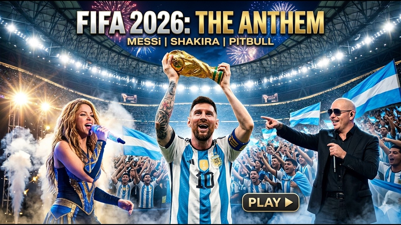 ARGENTINA ANTHEM 🇦🇷 | Hindi Rap Version 🔥 | FIFA Football Song 2026  #fifa2026