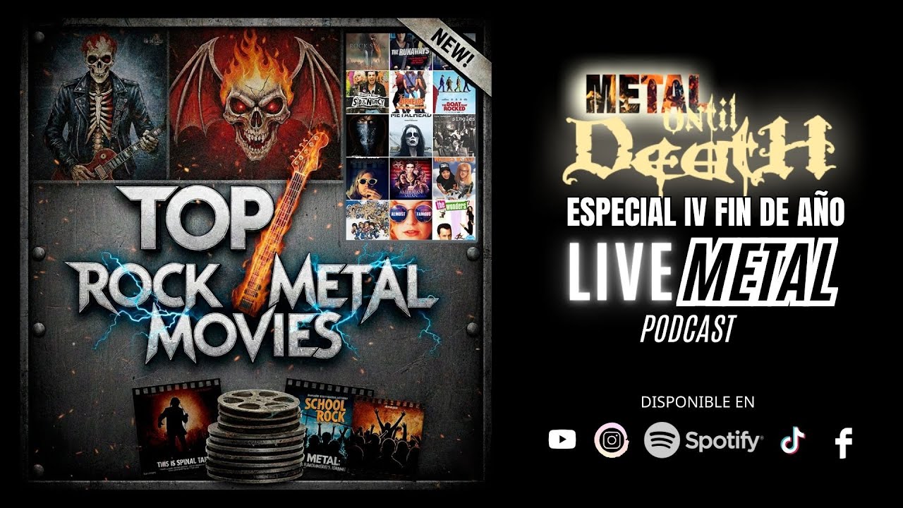⛄ESPECIAL IV: TOP PELÍCULAS DE ROCK & METAL #bands🤘🏼 #metal