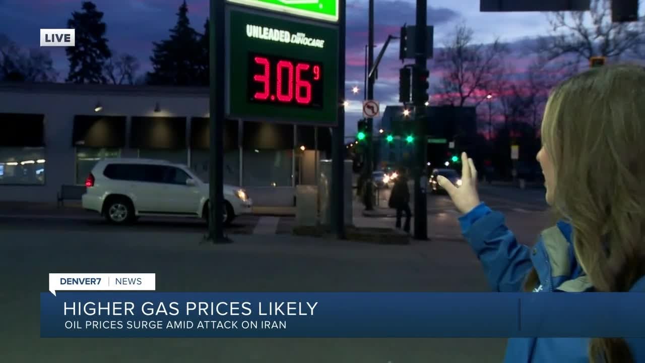 Gas prices increase Monday following attack on Iran