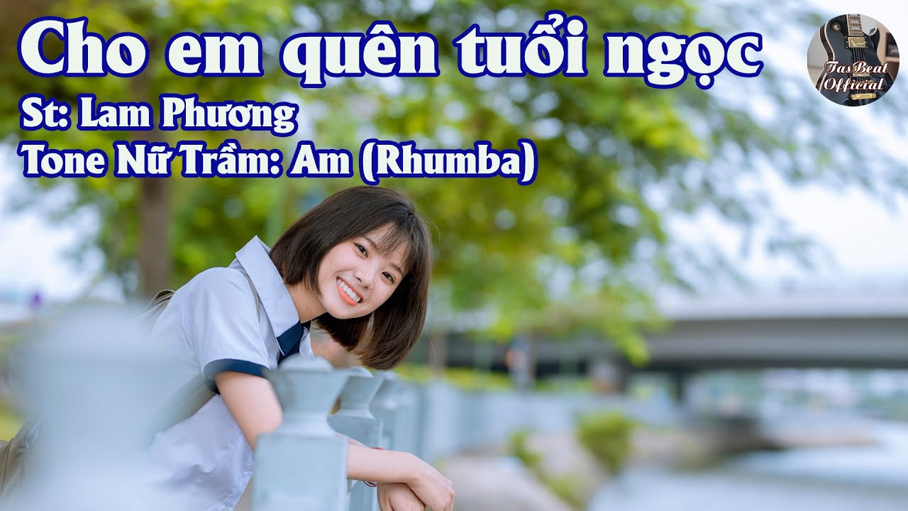 Karaoke Cho Em Quên Tuổi Ngọc (Rhumba) Tone Nữ Trầm | TAS BEAT