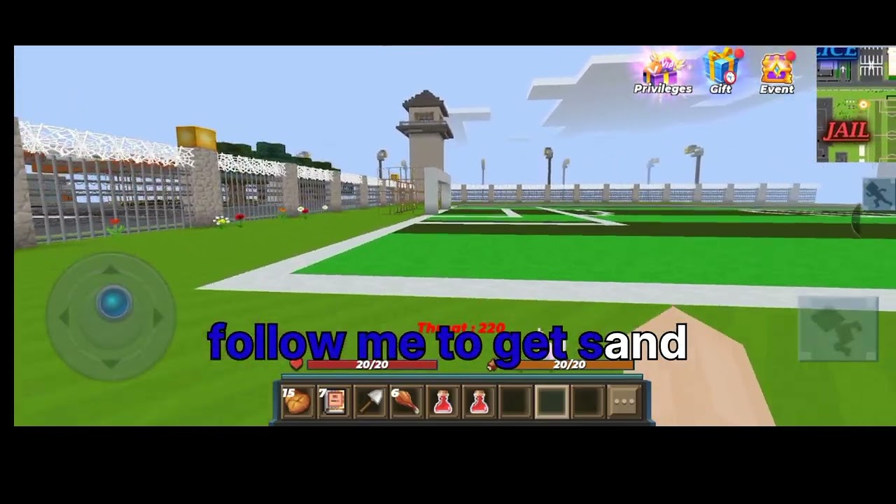 Hello guys this is my first video.. How to get rich in jail break block man go