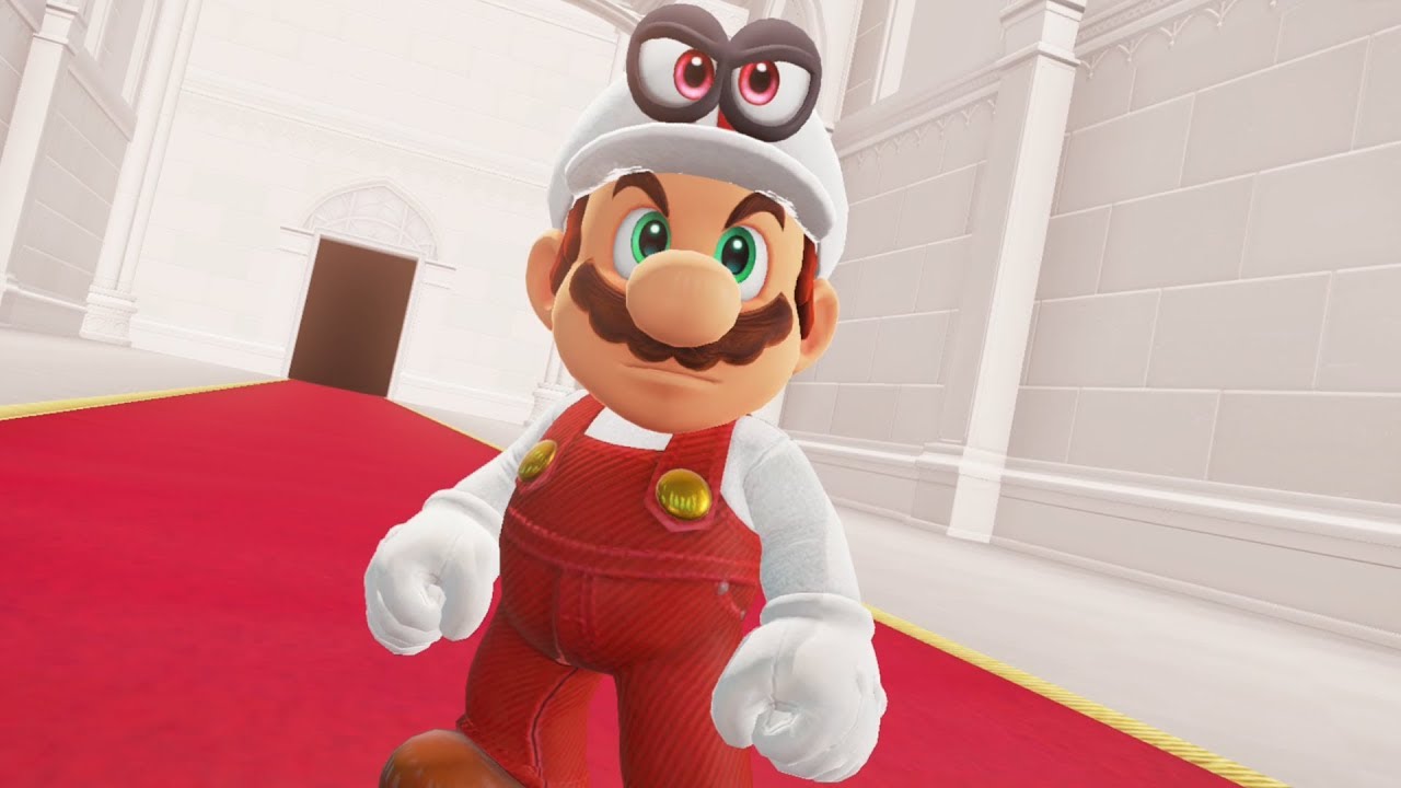 Fire Mario in Super Mario Odyssey - Final Boss & Ending
