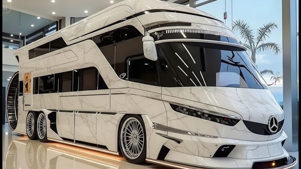 MERCEDES MEGA RV WILL BREAK YOUR BRAIN!! (Most Luxurious Vehicle EVER Built)