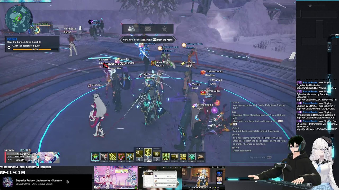 PSO2NGS more daily streaming