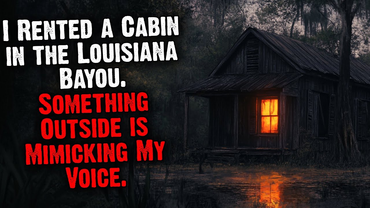 I Rented A Cabin In The Louisiana Bayou. Something Outside Is Mimicking My Voice.