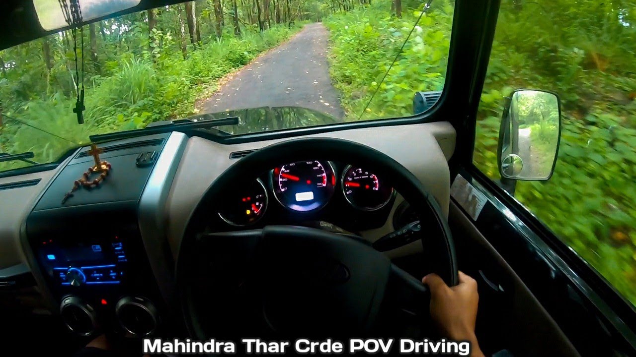 Mahindra Thar Crde POV Driving Test