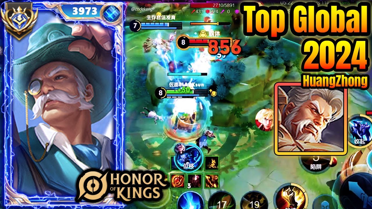 Huang Zhong - Top Global Gameplay 2024 | Honor of Kings Global 2024
