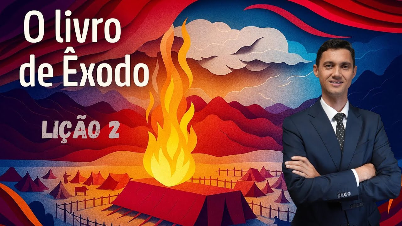 Lição 2| A sarça ardente (O Livro de Êxodo 3˚T/2025)