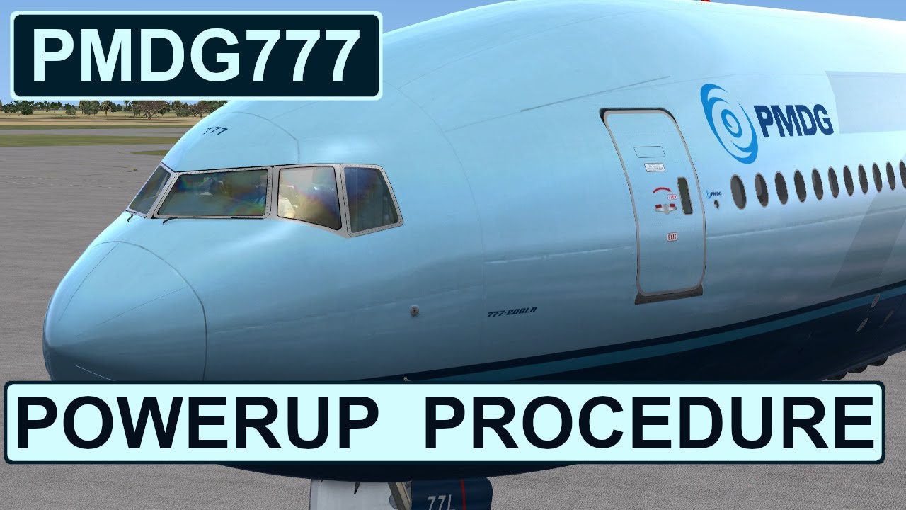 [PMDG 777  Tutorial 1]Electrical Powerup Explained With Detail .(1080HD)