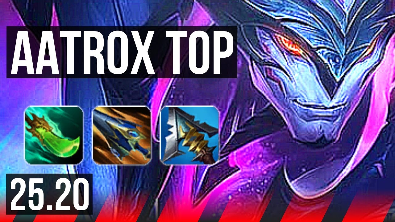 AATROX vs CHO'GATH (TOP) | 5k comeback, 50k DMG, Godlike | EUW Master | 25.20